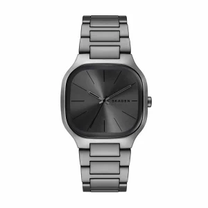 Skagen Mellem Three-Hand Gray Stainless Steel Watch SKW6936