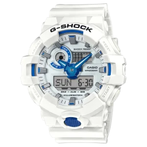 G-Shock Analog Digital White Resin Band Watch GA700HDS-7A