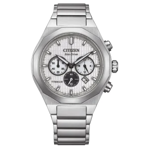Citizen Super Titanium Zenshin Senkei Stainless Steel Watch CA4690-51A