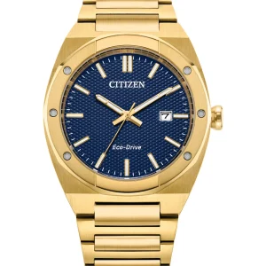 Citizen Eco-Drive Blue Dial Stainless Steel Watch BM7662-59L