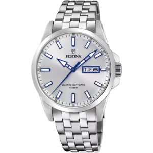 Festina Elegance Silver Steel Wristwatch F20357/1