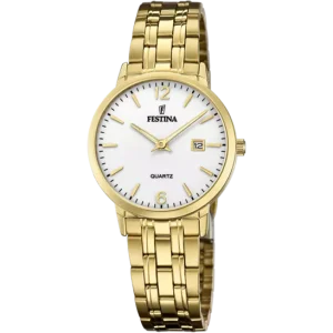 Festina Elegance Stainless Steel Women's Watch with White Dial F20514/2