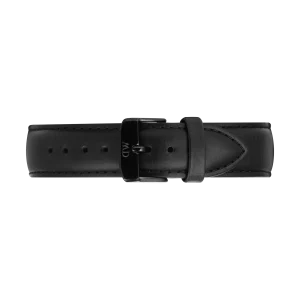 Daniel Wellington Tapered Sheffield Strap Onyx