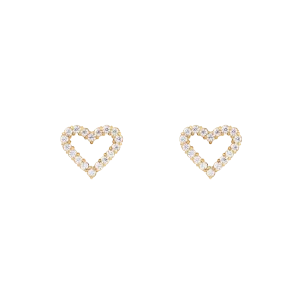 Daniel Wellington Mirelle Heart Earring Gold