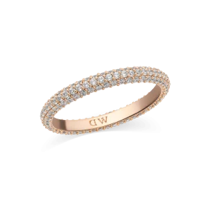 Daniel Wellington Pave Ring Rose Gold 3 mm