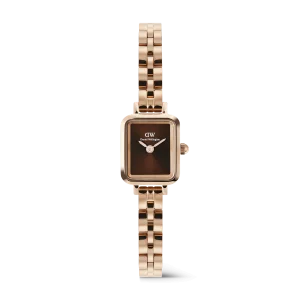 Daniel Wellington Quadro Mini Arch 3-link Amber Sunray Rose Gold