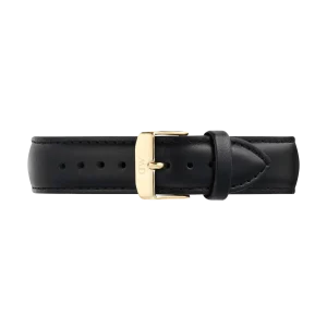 Daniel Wellington Tapered Sheffield Strap Gold