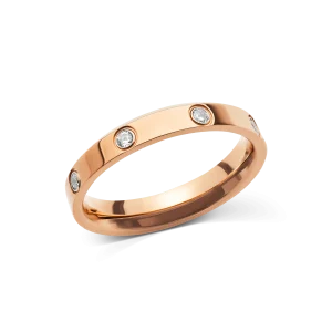 Daniel Wellington Classic Lumine Ring Rose Gold  4mm