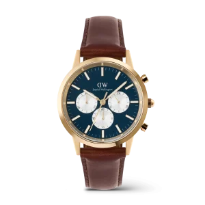Daniel Wellington Iconic Chronograph St Mawes Arctic Panda Gold