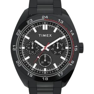 Timex Weston Black Dial Black Stainless Steel Bracelet Men's Watch TW2Y22800