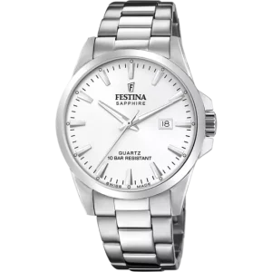 Festina White Dial Stainless Steel Strap Men's Watch F20024/2