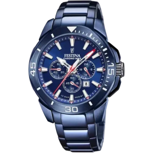 Festina Special Edition Blue Dial Blue Stainless Steel Strap 316L Men's Watch F20643/1