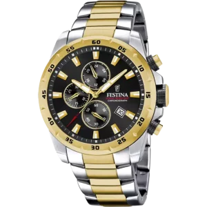 Reloj Festina Black Dial Stainless Steel Men's Watch F20562/4