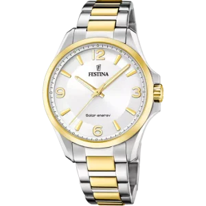 Festina Solar Energy Silver Stainless Steel 316L Men's Watch F20657/1