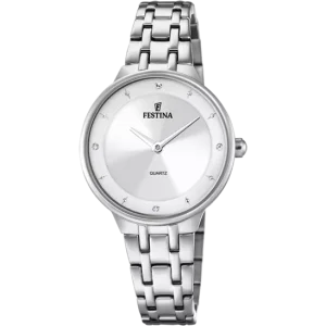 Festina Elegance Women's Stainless Steel Watch with Silver Dial F20600/1