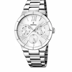 Elegant Festina Mademoiselle 37mm Silver Stainless Steel Women's Watch