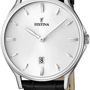 Festina Quartz Men's Watch with Classic Design, Date Feature and Water-Resistance