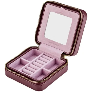 Wolf Liberty Small Zip Case Burgundy 381327