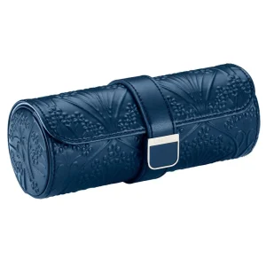 Wolf Liberty Triple Watch Roll Navy 381517