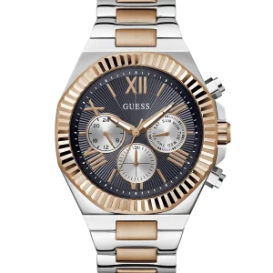 Guess Equity Mens Two-Tone Multi-function Watch GW0703G4