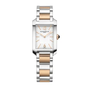 Baume Mercier Hampton Steel Pink Gold Quartz Womens Watch 2024