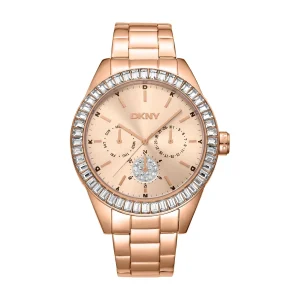 DKNY Nolita Rose Gold Multi Glitz 40mm Stainless Steel Watch
