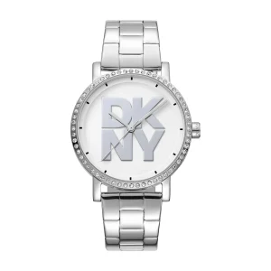 DKNY Soho Silver Stainless Steel 36mm Womens Elegant Watch