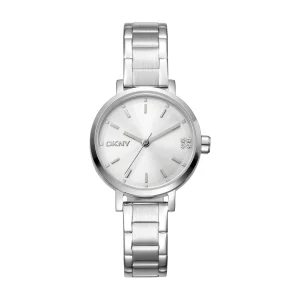 DKNY Urban Soho Glitz Silver Stainless Steel Womens 30mm Watch