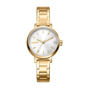 DKNY Urban Soho Glitz Gold Stainless Steel 30mm Womens Watch