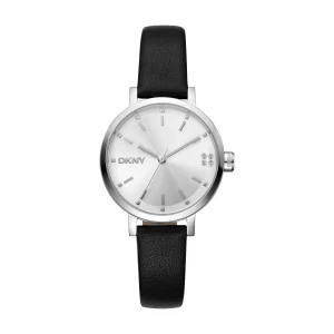 DKNY Urban Soho Glitz Silver 30mm Stainless Steel Womens Watch