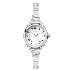 Sekonda Womens Classic Stainless Steel Watch With Expander Band