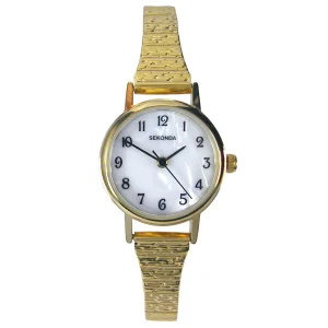 Sekonda Womens Classic Gold Bracelet Watch Elegant Fashion Accessory