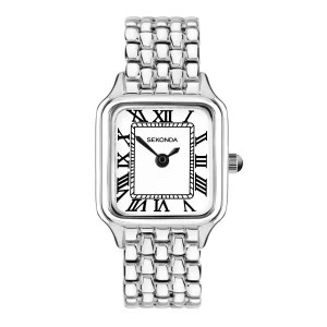 Sekonda Monica Silver Womens Watch Classic Stainless Steel Elegance