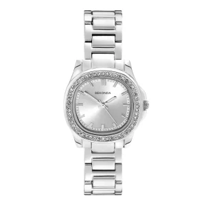 Sekonda Womens Octaire Silver Dial Stainless Steel Bracelet Watch