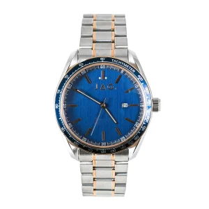 Jag Lonsdale Silver Stainless Steel 44mm Mens Dress Watch 2023