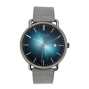 Jag Newtown Grey Stainless Steel 42mm Mens Watch Modern Design