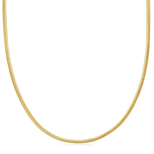 Ania Haie Gold Snake Chain Necklace Trendy Affordable Luxury Accessory