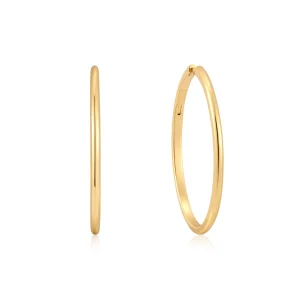 Ania Haie Gold Oversized Hoops Trendy Statement Earrings For Women