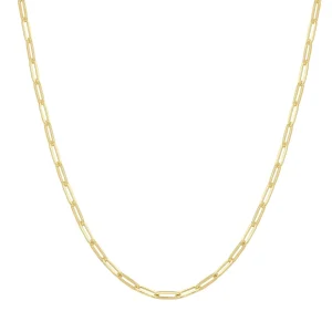 Ania Haie Gold Paper Clip Chain Necklace for Layered Style Shine