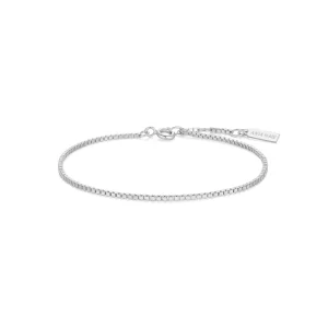 Ania Haie Silver Box Chain Bracelet Modern Luxury For Women