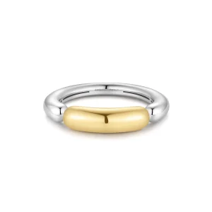 Ania Haie Two Tone Statement Ring Modern Design Affordable Luxury