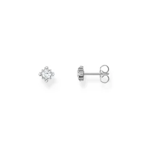 THOMAS SABO Vintage Romance Small ear studs with white zirconia
