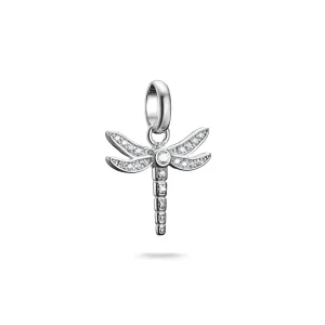 THOMAS SABO Connect Charm dragonfly with stones