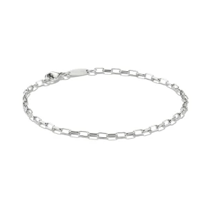 THOMAS SABO Charm bracelet paperclip Silver