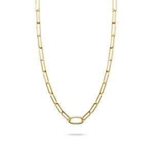 THOMAS SABO Connect Charm necklace paperclip Gold