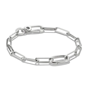 THOMAS SABO Connect Charm bracelet paperclip Silver