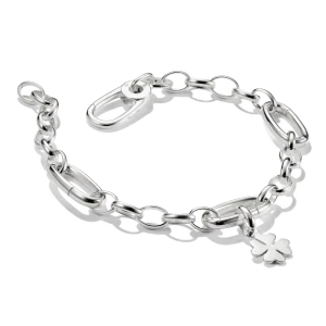 THOMAS SABO Charm bracelet with three Connect links Silver