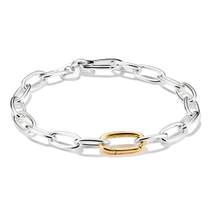 THOMAS SABO Charm bracelet bicolour with Connect link