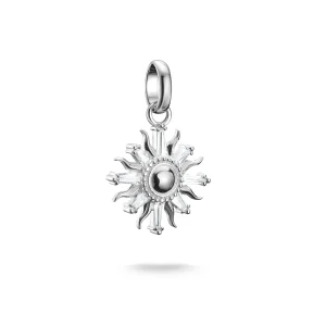 THOMAS SABO Connect Charm sun with stones silver