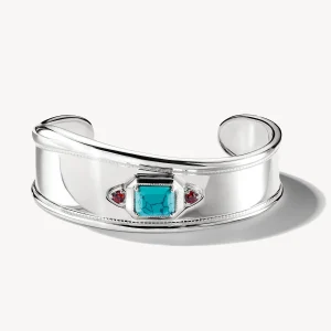 THOMAS SABO Elyndra Bangle with Turquoise Stone